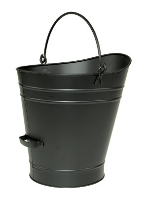 Coal Hod / Pellet Bucket - Large / PC - Black