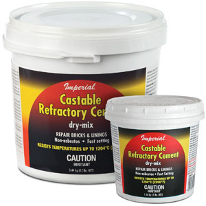 Castable Refractory Cement • Dry mix (buff)