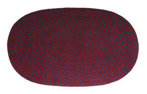 42" x 60" Braided Wool Rug - Regal