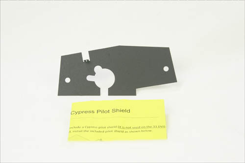 PILOT SHIELD (CYPRESS STONE)#  USED ONLY WITH OPT STONE KIT