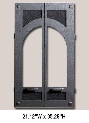 DISCONTINUED - FACE, HIDEAWY DBL DR BUNGALOW* POWDER COATED DISCONTINUED - FACE, HIDEAWY DBL DR BUNGALOW* POWDER COATED