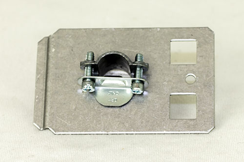 COVER PLATE w/ CONNECTOR, ELEC  UNIVERSAL