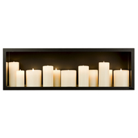 DISCONTINUED - CANDLE, 4915 NATURAL 11PC LED*