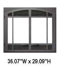 DISCONTINUED - FACE, 564 ARCH DBL DOOR*  564 NO SCREEN UNITS ON