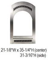 DISCONTINUED - FACE, B&B ARCH - BR NKL*  NO BARRIER AND 21 E ON