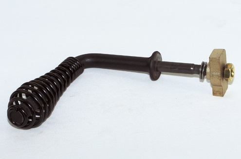 HANDLE w/BRS CAM, BLK HDL# � BLACK SPRING HANDLE, 1988+