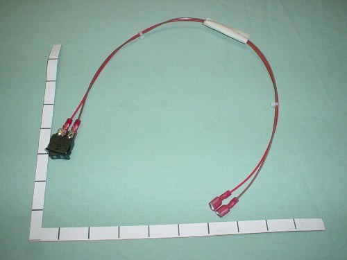 ON/OFF SWITCH w/EXTN WIRES � DVL/DVS INSERTS