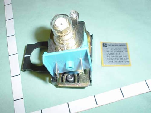 VALVE REGULATOR, NG SIT MOD � S.I.T. 907.501