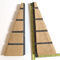 BURNR BTM BRICK LT/RT -B41# � 1 (SET) DVL INSERT 2005
