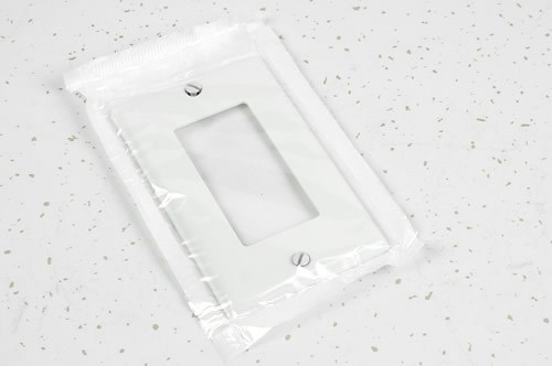 WALL PLATE, WHITE (RKR SWTCH)  SERVICE PART