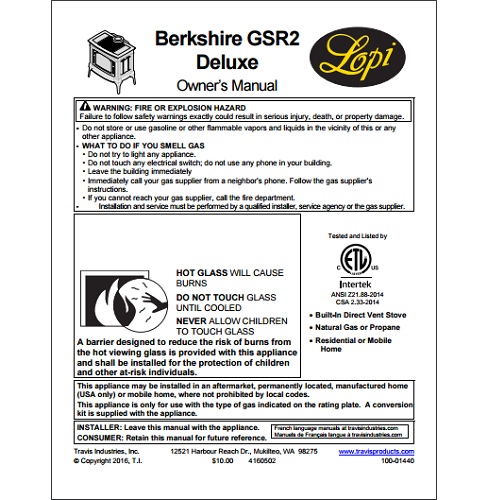 MANUAL, BERKSHIRE GSR2 2016 � DELUXE - SCR
