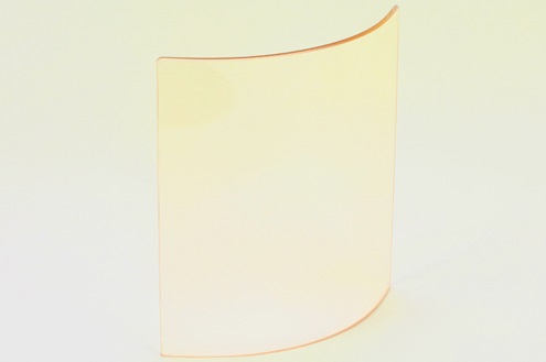 GLASS, ELAN SIDE(CURVED)#  PS/WD 1986-92 - 9.25" TALL