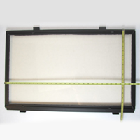 GLASS w/FRAME - DVL INS/ZC 98# 2003 - 18-1/2" x 29-1/8" GLASS w/FRAME - DVL INS/ZC 98# 2003 - 18-1/2" x 29-1/8"