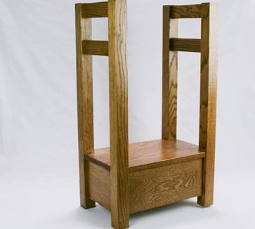 DISCONTINUED - RACK, LOG GS COVER OAK*