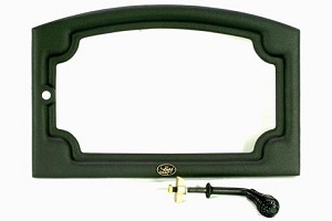 DOOR, LOPI WOOD LG BLK* USE W/ MODELS W/ CAST ASHLIP DOOR, LOPI WOOD LG BLK* USE W/ MODELS W/ CAST ASHLIP