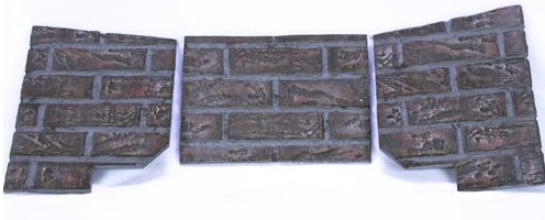 FIREBACK, 430 HANDMADE BRICK*