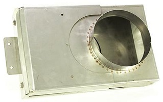 FLUE ADAPTER, WD ADJ OFFSET*