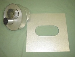 FLUE ADAPTER, DVL INS*  6-5/8" TO 3"-4", # 810004548