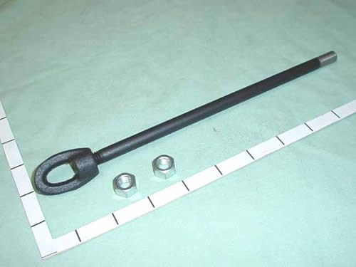SCRAPER ROD, 1990-96 PI/PS#  WITH RING & NUTS