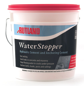 WATER STOPPER - Hydraulic & Anchoring Cement   2 1/2 lb. pail