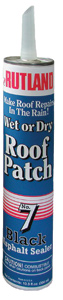 #7 WET OR DRY ROOF PATCH - The roofer's choice 10.3 oz Cartri